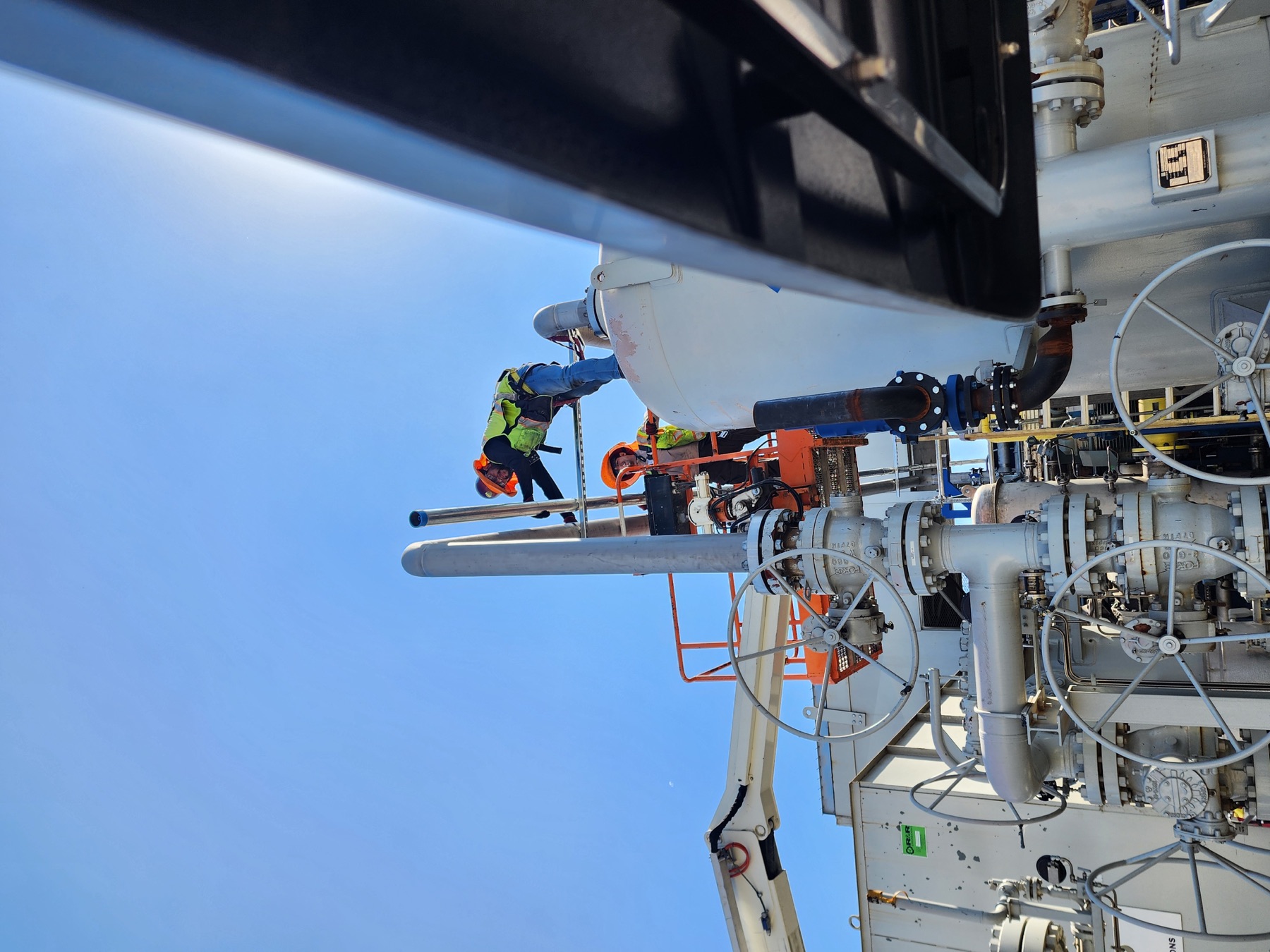 Grid Power Solutions technician at work